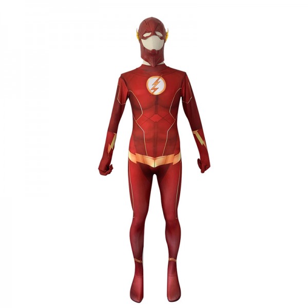 Flash Jumpsuits Costume For Adult