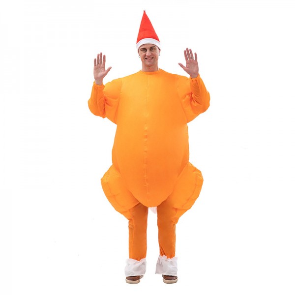 Adult Thanksgiving Inflatable Turkey Costume