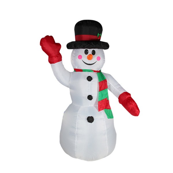 Inflatable Christmas Snowman Outdoor Decoration