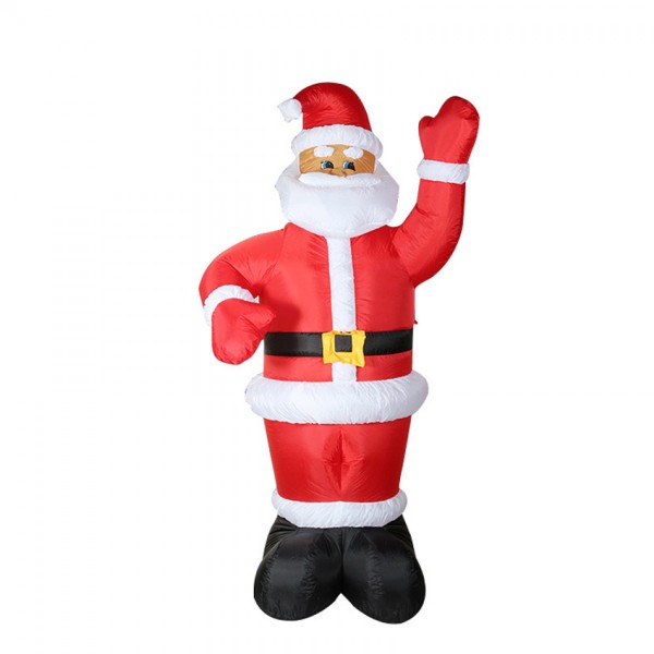 Inflatable Outdoor Christmas Happy Santa Claus Decoration