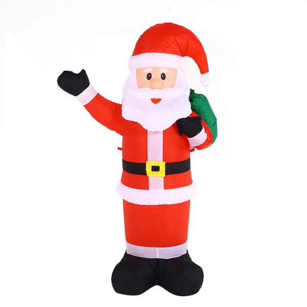 Inflatable Outdoor Christmas Happy Santa Decoration