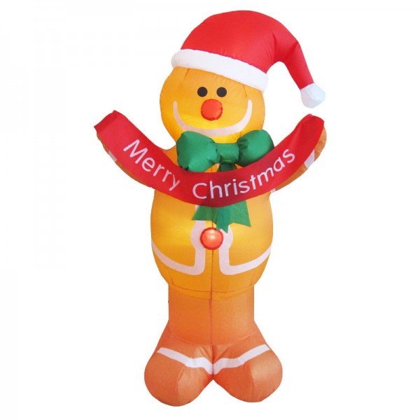 Inflatable Outdoor Christmas Gingerbread Decoration