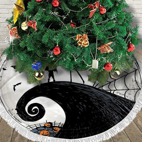 Nightmare Before Christmas Tree Skirt Family Decorations