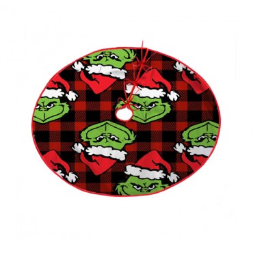 The Grinch Tree Skirt