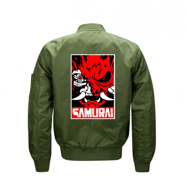 Mens Cyberpunk 2077 Samurai Game Jacket