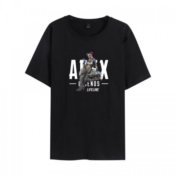 Black Apex Legends Game T Shirts