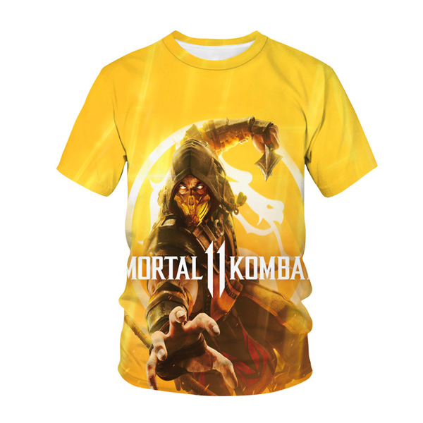 Game Character Mortal Kombat Shirt