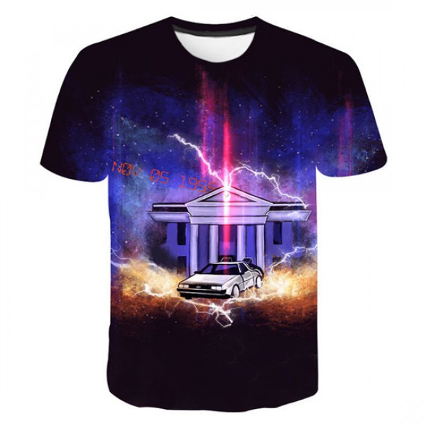 Mens Back To The Future T Shirt