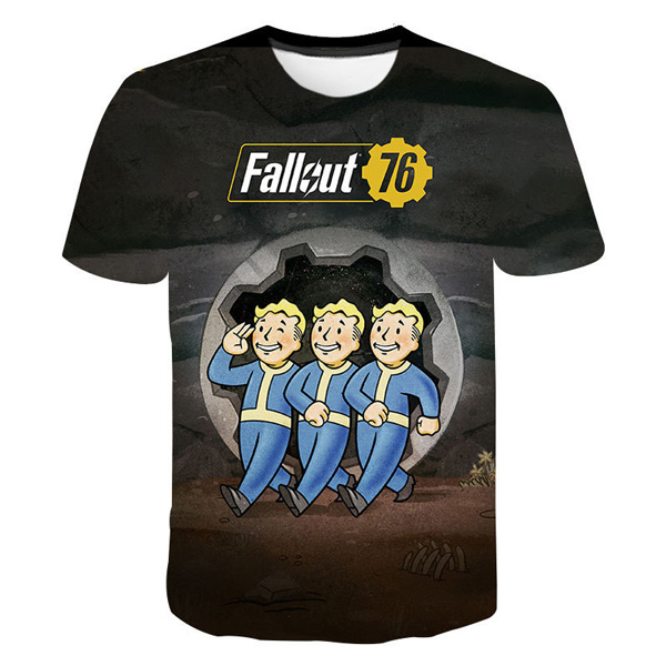 Colorful Game Fallout T Shirts