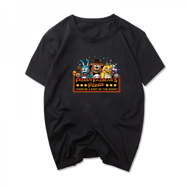 Personalized Black Five Nights At Freddy's Shirt 