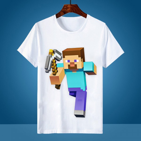 Adult Minecraft Game Summer T Shirt