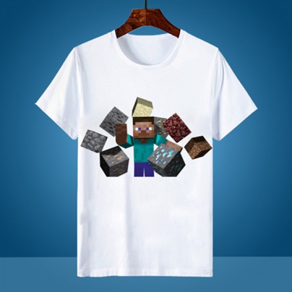 Mens Personalized Minecraft Game T Shirt