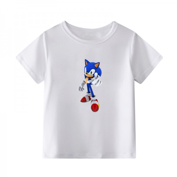 Game Sonic The Hedgehog Shirt Kids Clothes 
