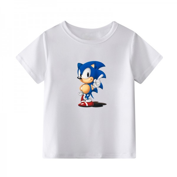 Cool Sonic T Shirt The Hedgehog Animated