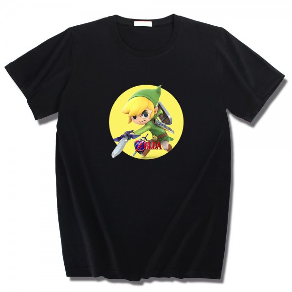 Boys Zelda Black Shirt