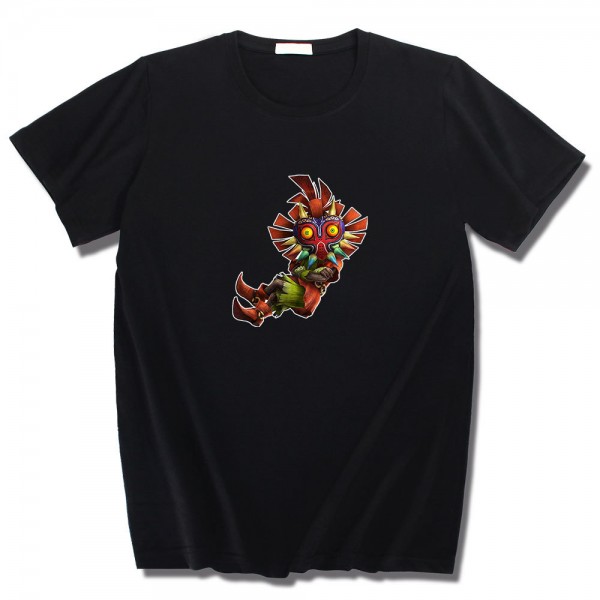 Black T Shirt Zelda Character Game