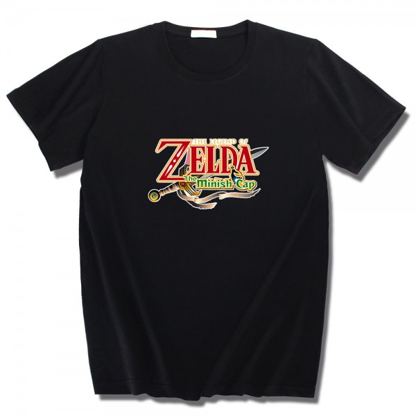 Kids Zelda Black Personalized Shirt 