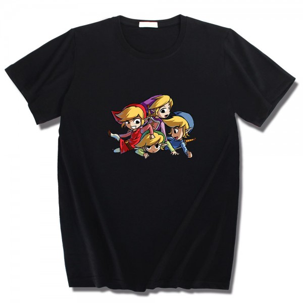 Girls Cool Zelda Black Shirt