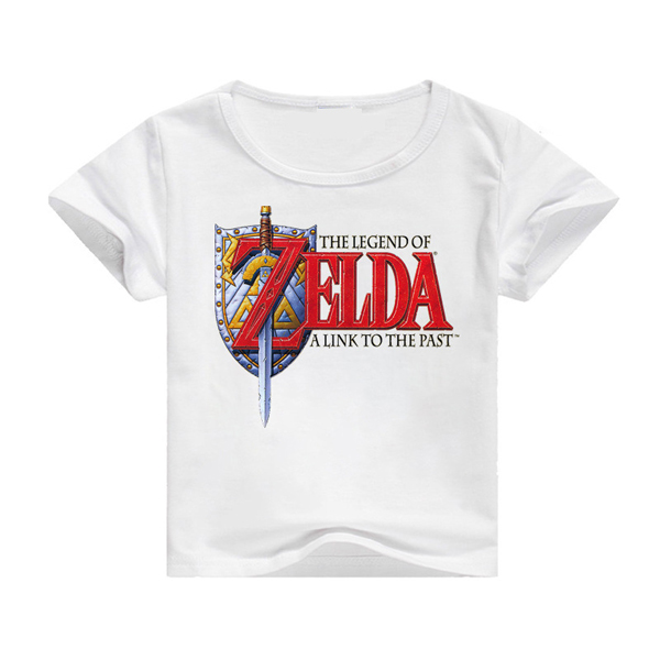 Funny White T Shirt For Boys Zelda