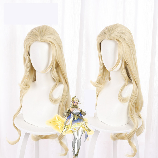 Ai Lin Honor Of Kings Gold Cosplay Wig