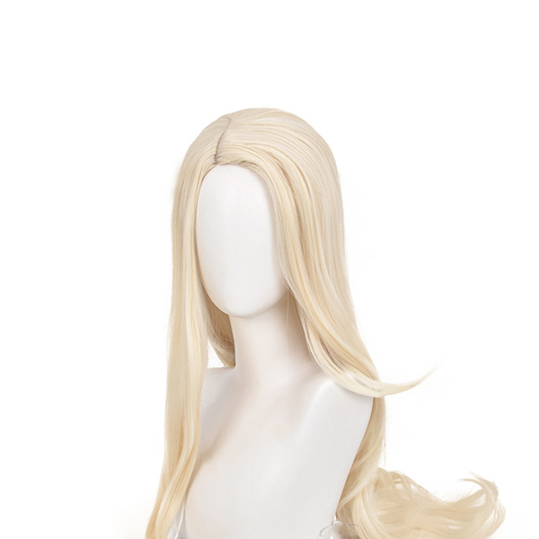 Adult Little Princess Golden Long Wavy Wig