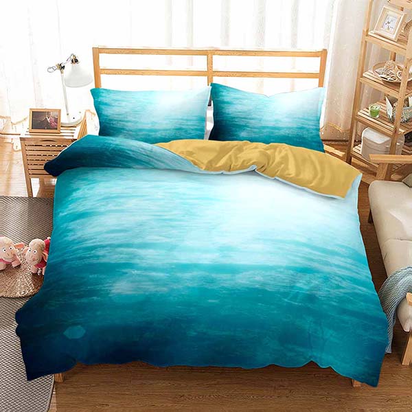 3D Style Comforter Set Print Galaxy Duvet Cover 