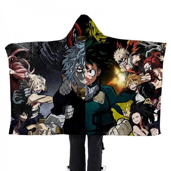 Anime Print My Hero Academia 3D Style Blanket  