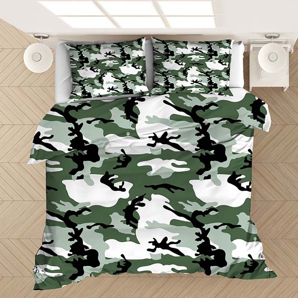 Camouflage Comforter Sheet Camo Bed Set 