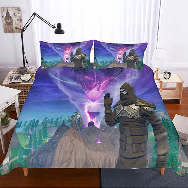 3D Style Comforter Set Fortnite Bedding