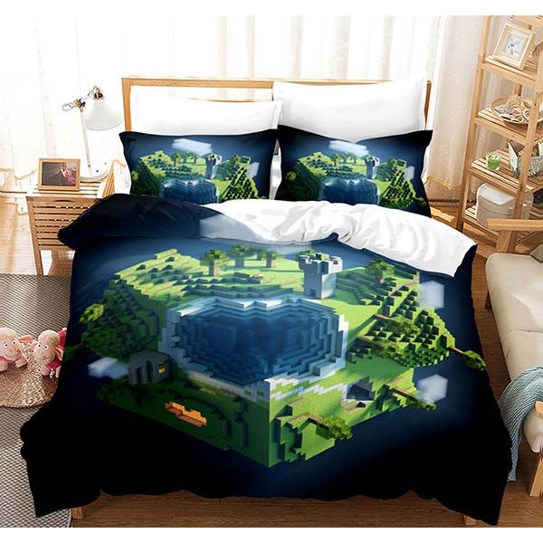 Game Minecraft Bedding Set