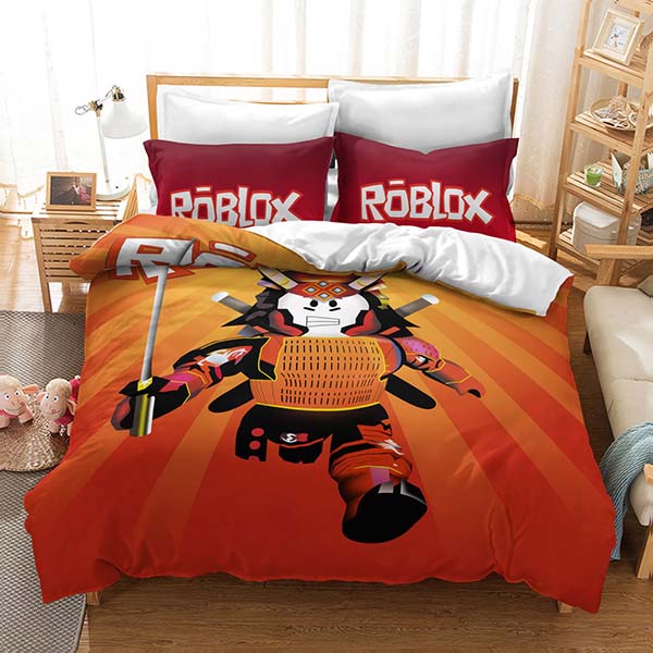 3D Style Bed Set Roblox Comforter