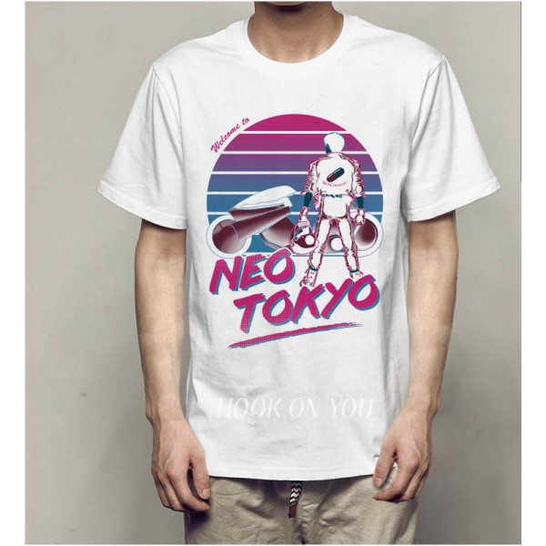 3D Style Anime Akira T Shirt For Adult