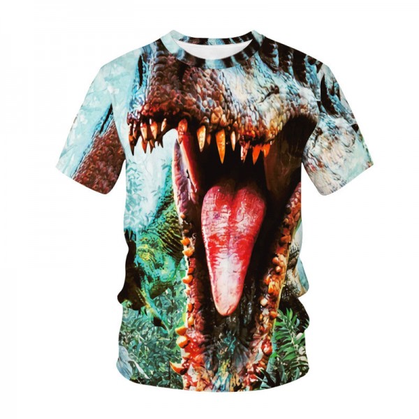 Adult And Kids Jurassic Park Dinosaur Shirt