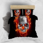 skull bed sets 3D co...