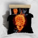 skull bed sets 3D comforter