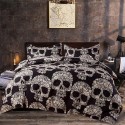 skull comforter set 3D print duvet cover