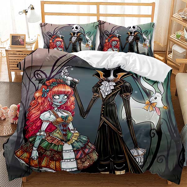 Nightmare Before Christmas 3D Style Comforter Set