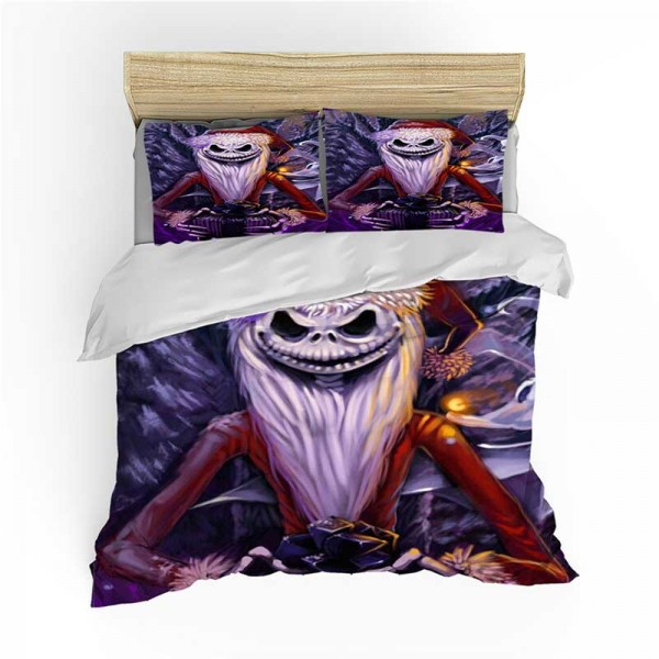 Nightmare Before Christmas Purple Bedding Comforter