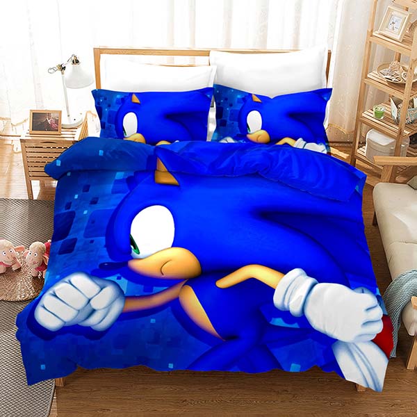 Sonic Bed Comforter Set 3D Style