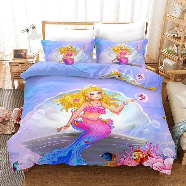 Mermaid Bedding 3D Print Comforter Set
