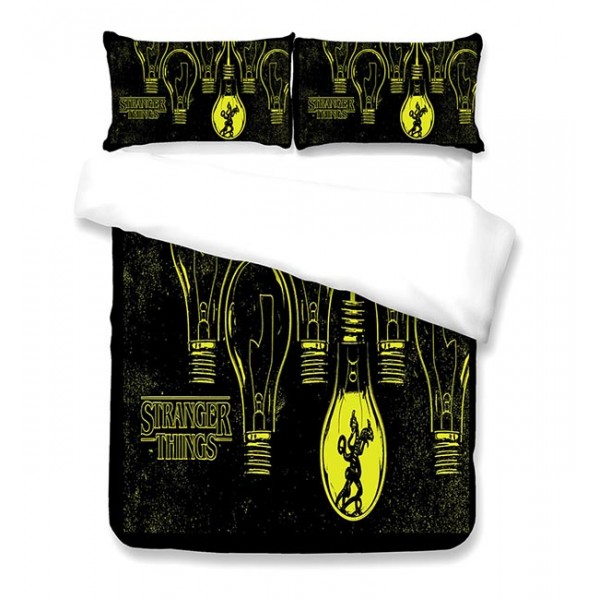 Three Pieces Stranger Things Duvet Cover