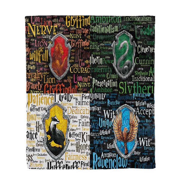 Harry Potter Hufflepuff Blanket 3D Style