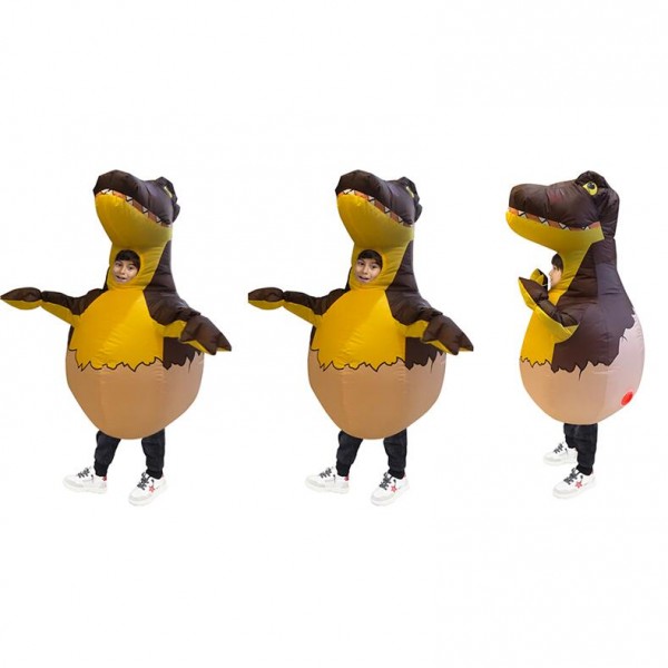 Dinosaur inflatable costume Christmas cute Tyrannosaurus egg funny shape children performance clothes