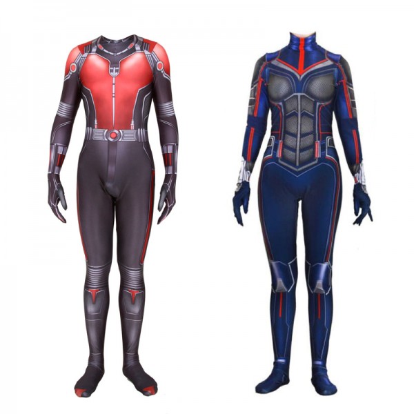 The Avengers Costume Ant-Man and Wasp Janet van Dyne Couple Costumes