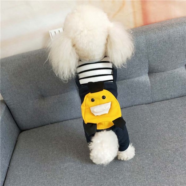 Cute Pet Warm Strap Jumpsuit Dog Winter Coat 