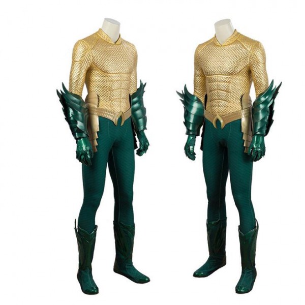 Popular movie Aquaman cosplay costume suit men superhero cos clothes