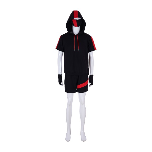 Fortnite iKonik costumes Sports Pullover Hoodie and Shorts Suit
