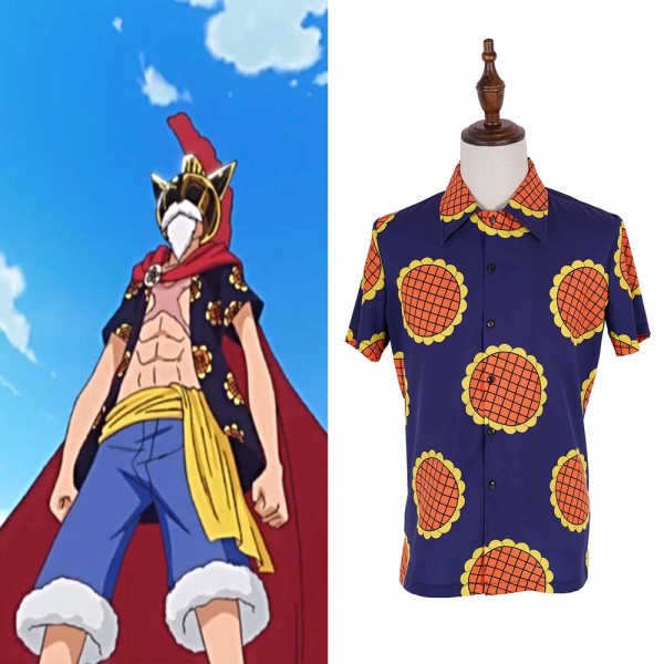 One Piece Luffy Arena Costume Cosplay Top
