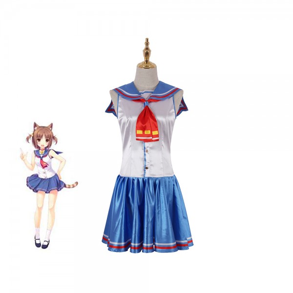  Game Nekopara Azuki coplay skirt set