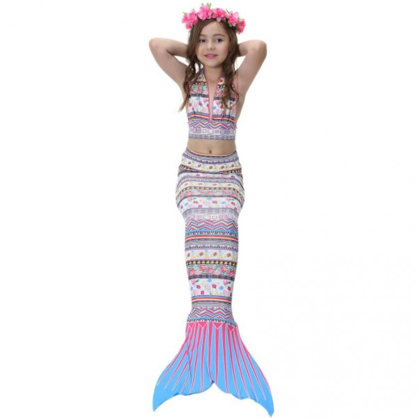 New mermaid swimsuit children bikini for girl